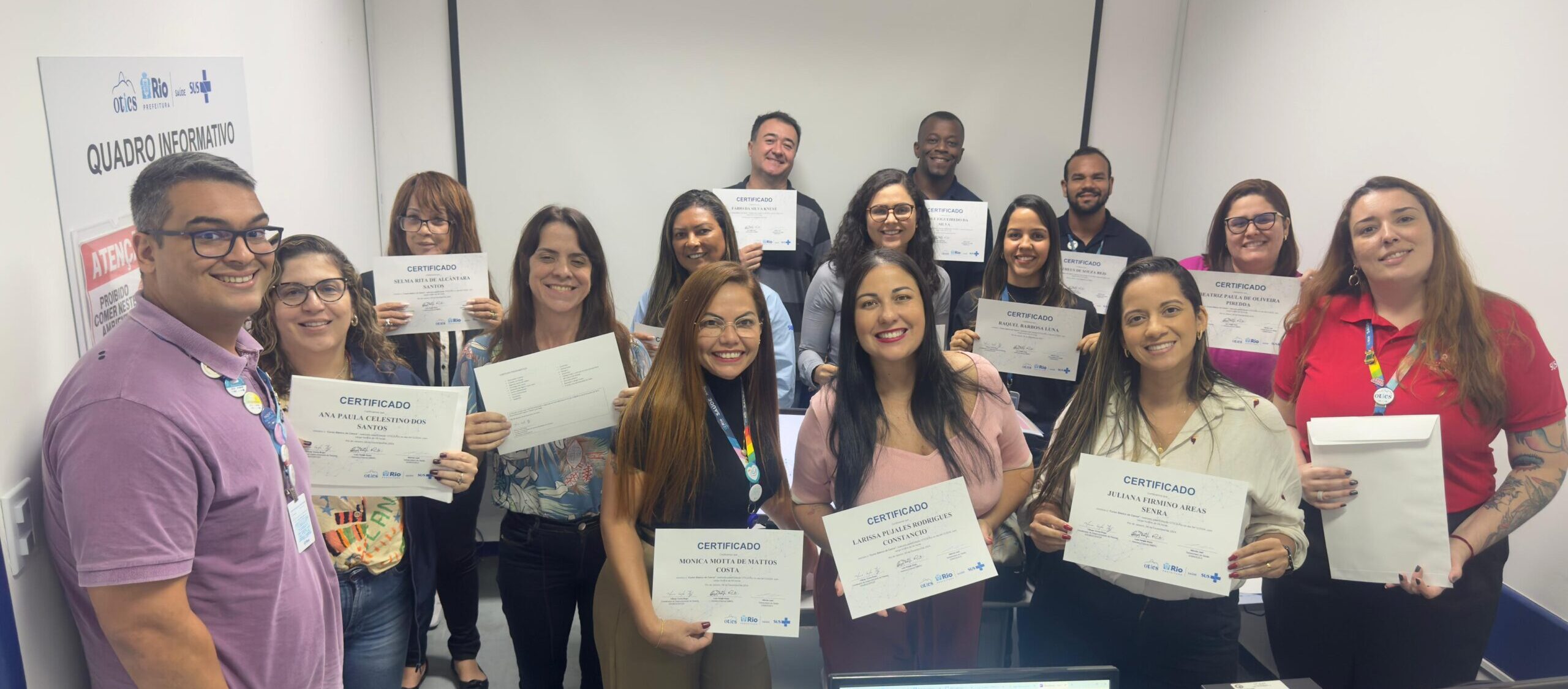 6ª turma do Curso Básico de Canva da Secretaria Municipal de Saúde/OTICS-Rio