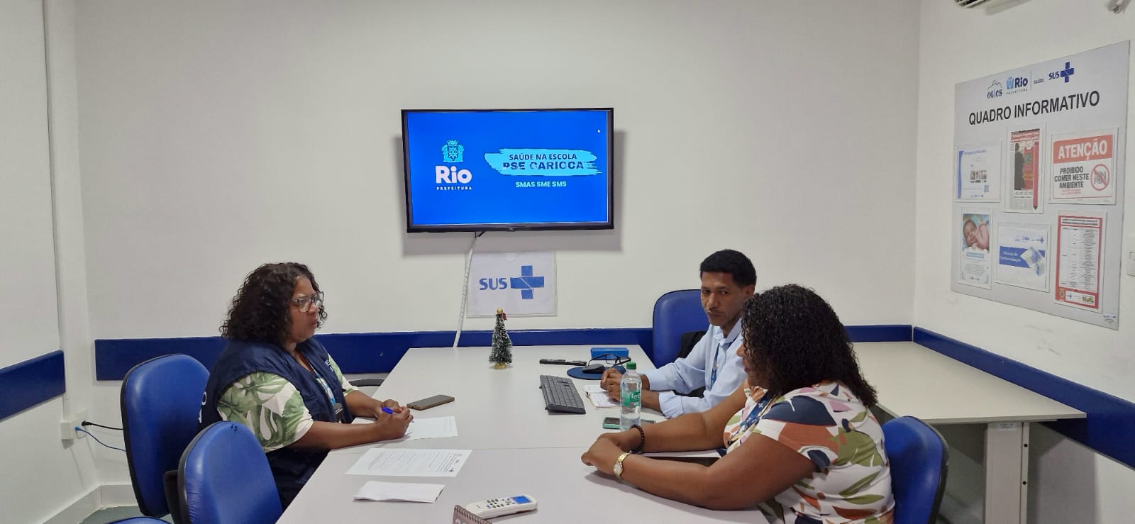 Reunião do PSE de Acompanhamento de Território