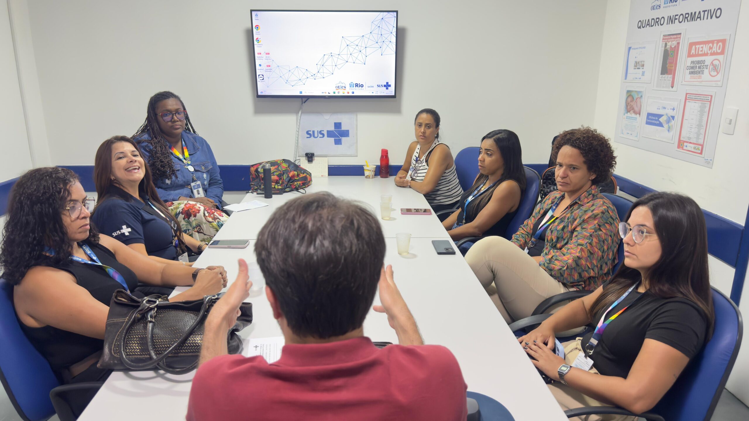 Reunião com os Fisioterapeutas