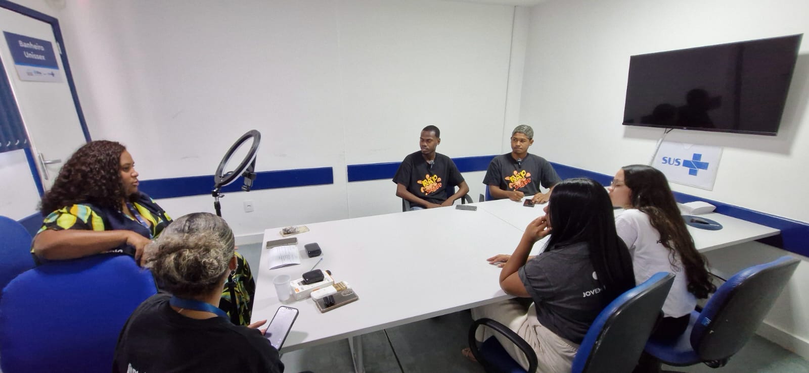 Oficina de Comunicação e Gravação de Conteúdos Educativos