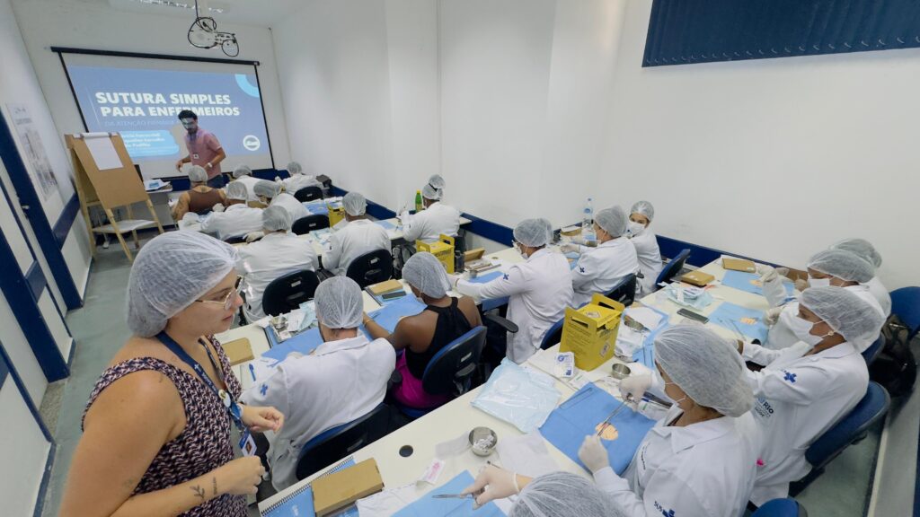 2ª turma do Treinamento de Sutura Simples para Enfermeiros