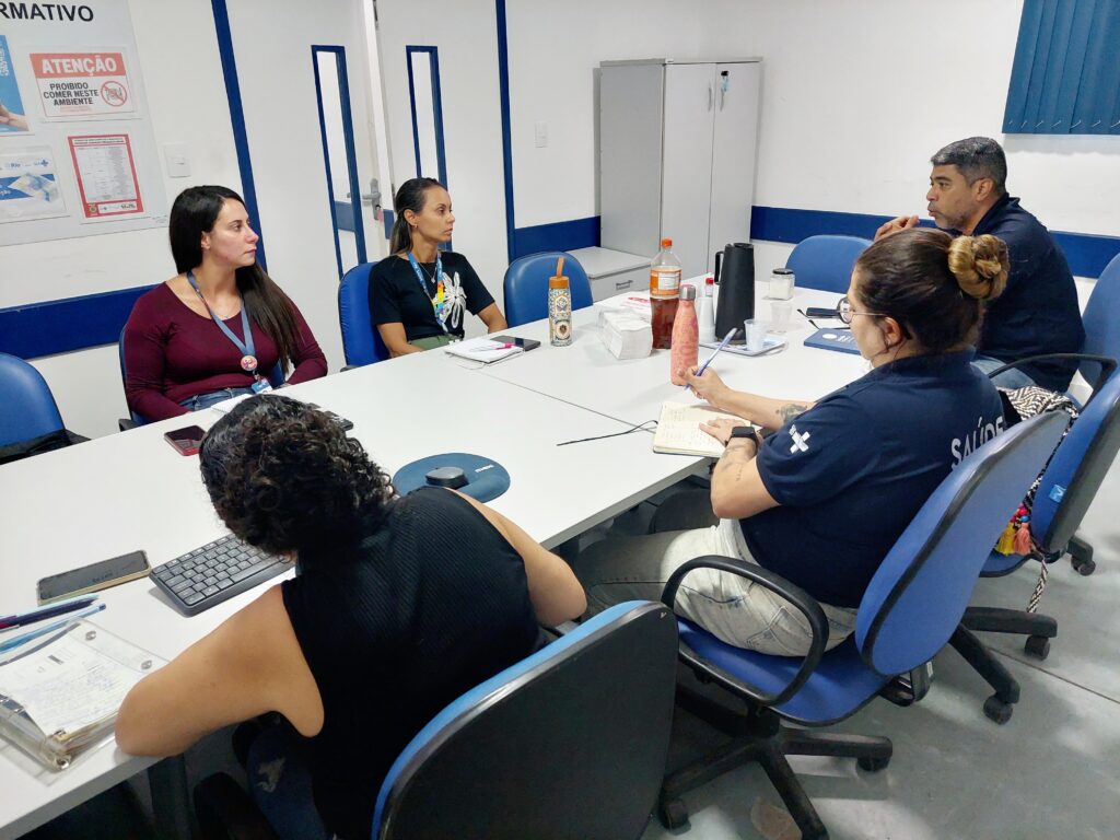 Reunião com os Psicólogos da Equipe E-Multi