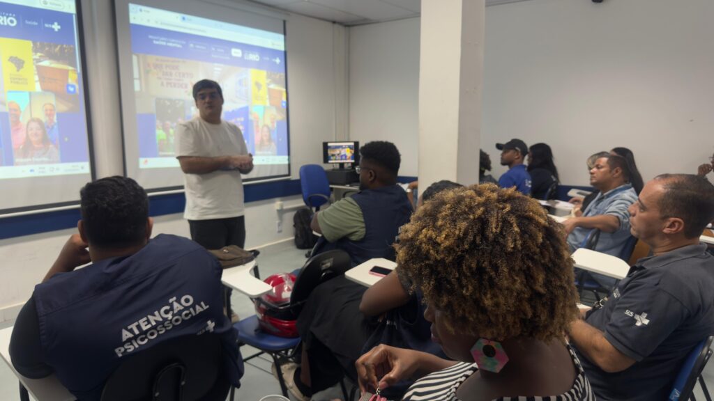 Capacitação sobre o Prontuário Carioca da Saúde Mental