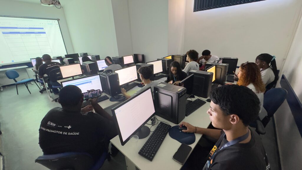 Encontro com os alunos do Projeto RAP da Saúde