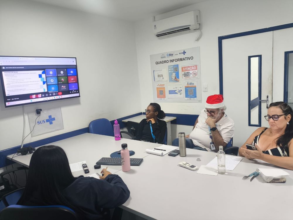 Reunião online entre SAPS e DICA
