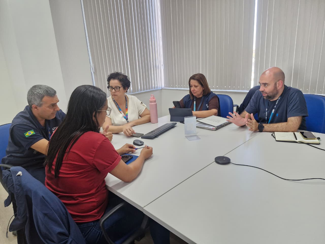 Reunião com as linhas de cuidado da DAPS