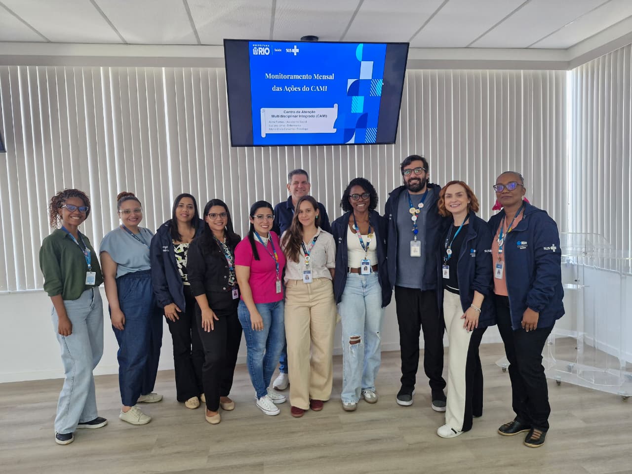 Reunião da equipe GAR/CAMI