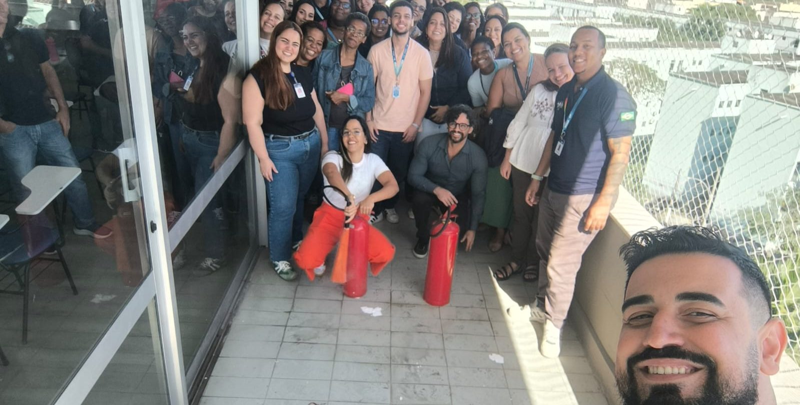 Treinamento de Combate a Incêndios na CAP 3.3